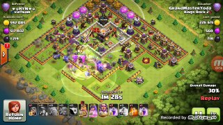 HOW TO THREE STAR ANY BASE USING GROUND CLASH OF CLANS STRATEGY- MINER  BOWLER BUFF SUPERCELL