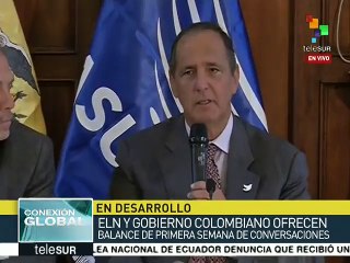Restrepo: Buscamos pactar con el ELN para llegar a un cese al fuego