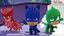 PJ Masks Coloring Pages Gekko, Catboy and Owlette Disney Junior New Compilation Kids Videos