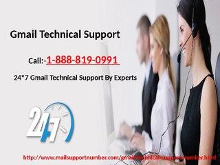 Call on Gmail Technical Support 1-888-819-0991 Toll- Free