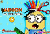 Los esbirros de Cortar el Pelo Lleno de dibujos animados Juego Para Niños nuevos en inglés Minion Juegos: Minion en el Pelo Sa