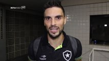 Jogadores do Botafogo exaltam força da torcida em vitória contra o Olimpia