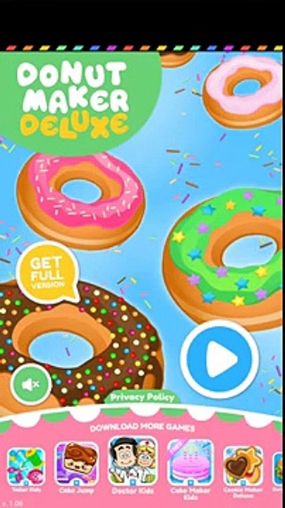 Donut Maker Deluxe - Android Bubadu gameplay Movie apps free kids best top TV