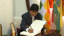Evo Morales pide en Roma el apoyo de la FAO para combatir la sequía