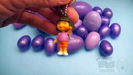 Learn Colours with Surprise Nesting Eggs! Opening Surprise Eggs with Kinder Egg Inside! Le