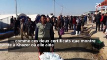 Irak: Au camp Khazer, la première étape pour se reconstruire, c'est de refaire ses papiers