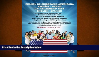 PDF  Examen de Ciudadania Americana Espanol y Ingles: U.S. Citizenship Test English and Spanish