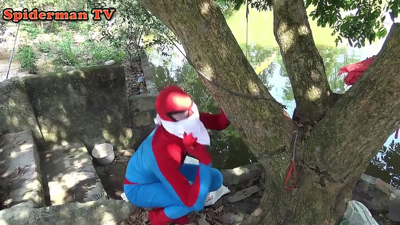 BURIED ALIVE Spiderman vs Frozen Elsa Baby Pink Spidergirl Joker Family Fun Superhero movi