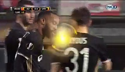 Alexandre Lacazette Goal HD - AZ Alkmaar 0-2 Olympique Lyon 16.02.2017 HD