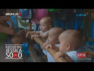 Kapuso Mo, Jessica Soho: Ang kalunos-lunos na kalagayan ng nag-viral na triplets ng Camarines Norte