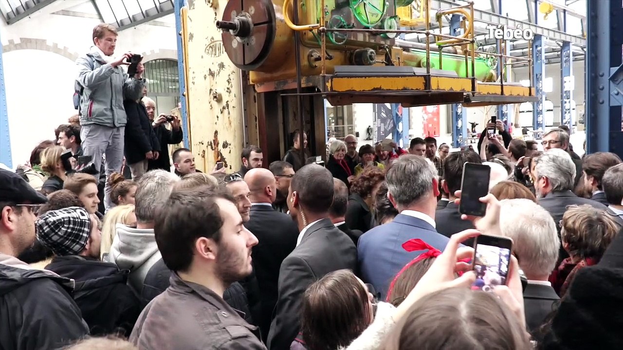 Brest. François Hollande inaugure  la médiathèque
