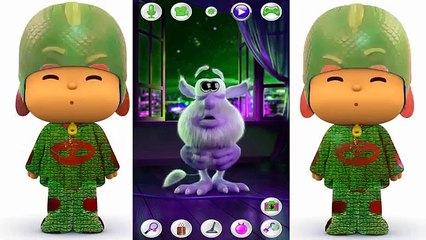 Learn Colors with Talking Booba Pocoyo Transform PJ Masks! Baby Play Videos 2016