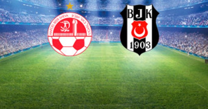 Avrupa Ligi'ndeki Hapoel Beer Sheva-Beşiktaş Maçının İlk 11'leri Belli Oldu