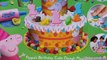 Play Doh Peppa Pig Birthday Cake Dough - Tarta de Cumpleaños Bolo de Aniversário Пластилін