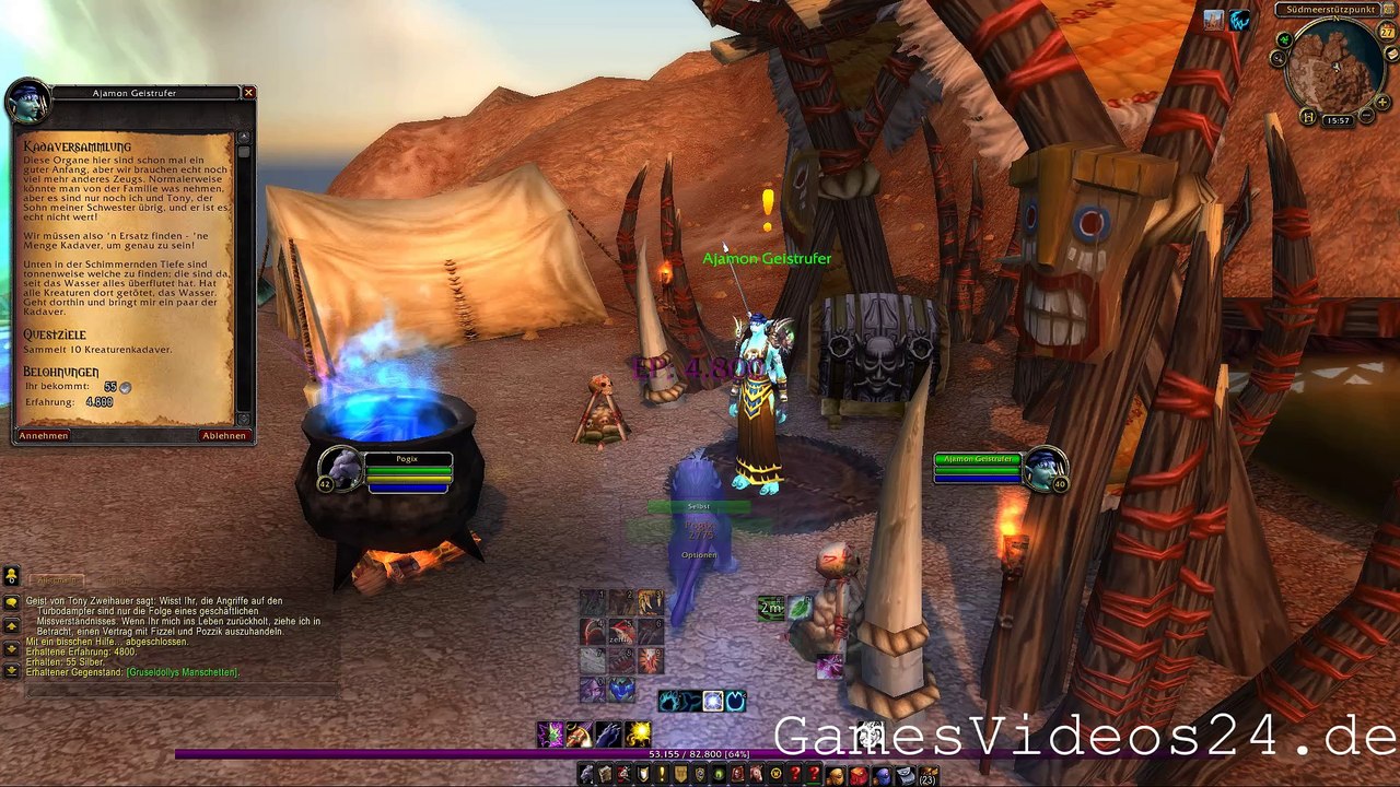 World of Warcraft Quest: Kadaversammlung