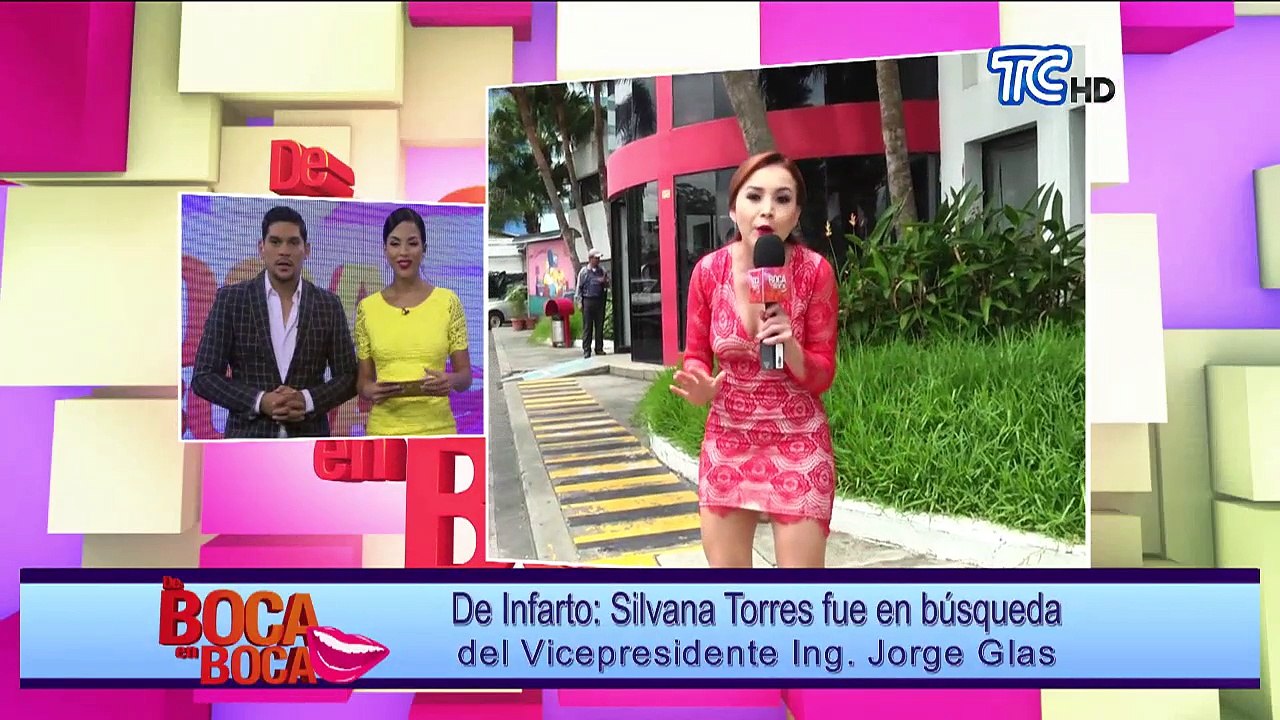 Silvana Torres conversa con Vicepresidente Jorge Glas