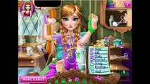 Frozen challenge Rapunzel Anna Elsa Hospital Recovery Doctor Compilation - Frozen games for kids