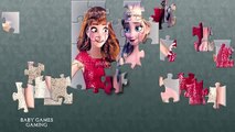 Холодное сердце Эльза и Анна Пазл FROZEN Elsa Anna Disney Puzzle Game