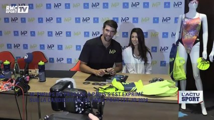 Michael Phelps : ‘’Cela serait spécial si Paris obtenait les Jeux Olympiques de 2024’’