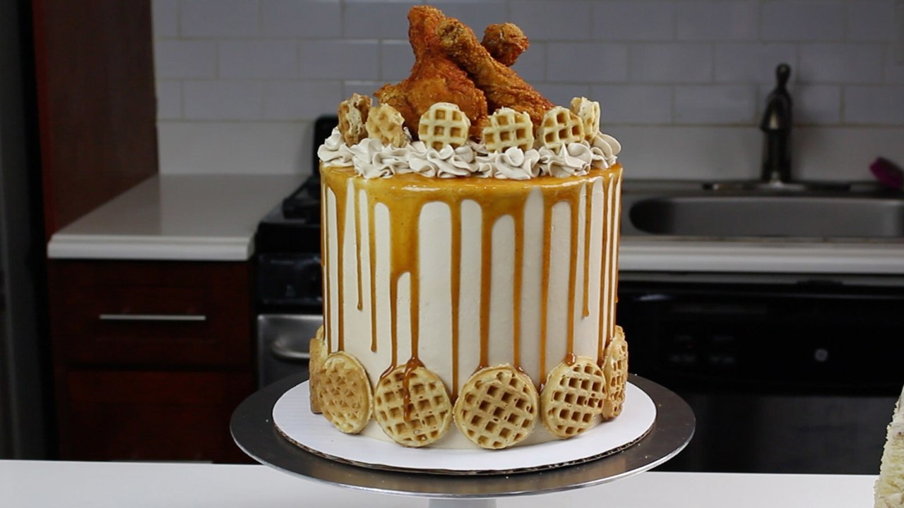 This Chicken and Waffles Cake is Like Nothing You’ve Ever Seen