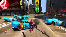 Spiderman Colores Ruedas En El Autobús Canciones Diversión Superhéroe w/ Niños canciones infantiles SHS