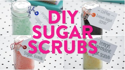 DIY Sugar Scrubs