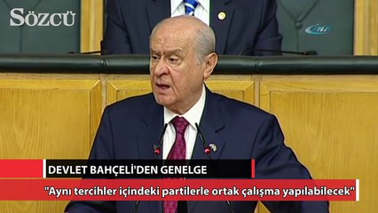 "Aynı tercihler içindeki partilerle ortak çalışma yapılabilecek"