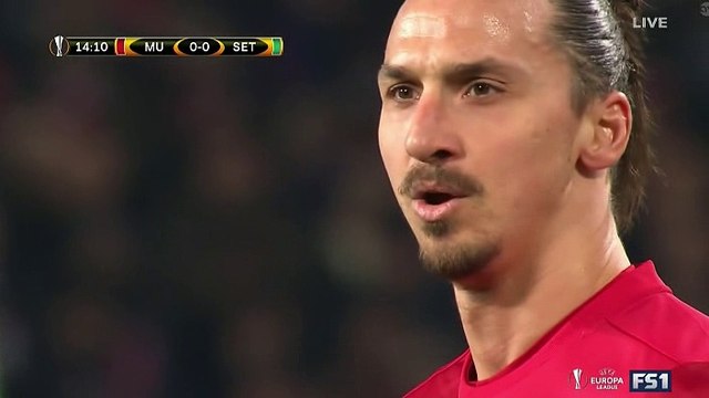 Zlatan Ibrahimovic Goal HD - Manchester United 1-0 St Etienne 16.02.2017