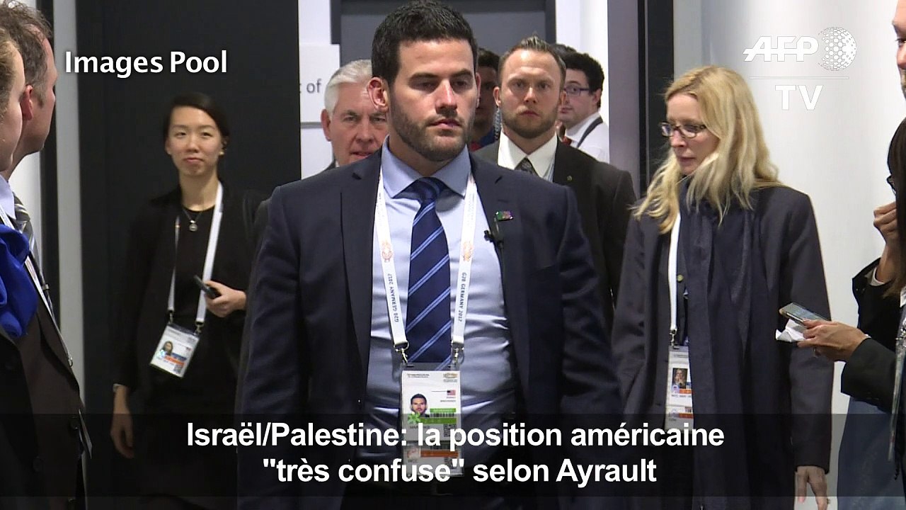 Israël/Palestine: la position américaine "très confuse"
