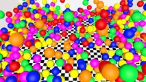 Aprender los Colores para Niños Bebé Niños Niños del jardín de infancia 3D Colores de la Bola de Hoyo de Mostrar Crazyrhy