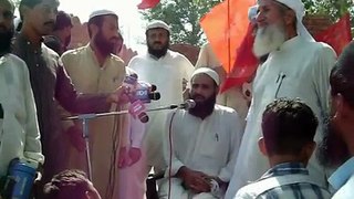 Abdul Latif Khalid Cheema (Namoos-e-Risalat rally)