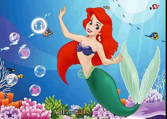 LA PRINCESA ARIEL LA SIRENITA Y SUS VESTIDOS! - ARIEL THE LITTLE MERMAID DRESS UP!