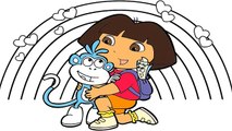 De dibujos animados juego de Dora La exploradora arco iris para Colorear Episodios Completos en inglés nuevo