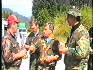 17. viteška krajiška brdska brigada - Put u Krajinu (prvi dio)