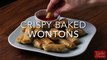 You'll Love this Savory Baked Wonton Snack