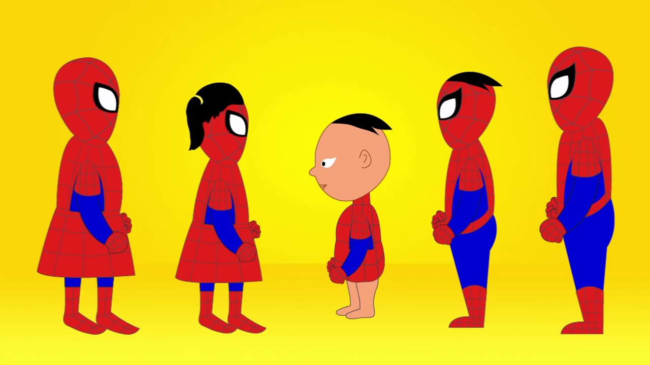 Finger Family Collection Spiderman Finger Family (Spiderman Vs Venom