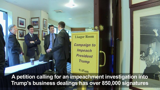 Trump impeachment petition collects 850,000+ signatures