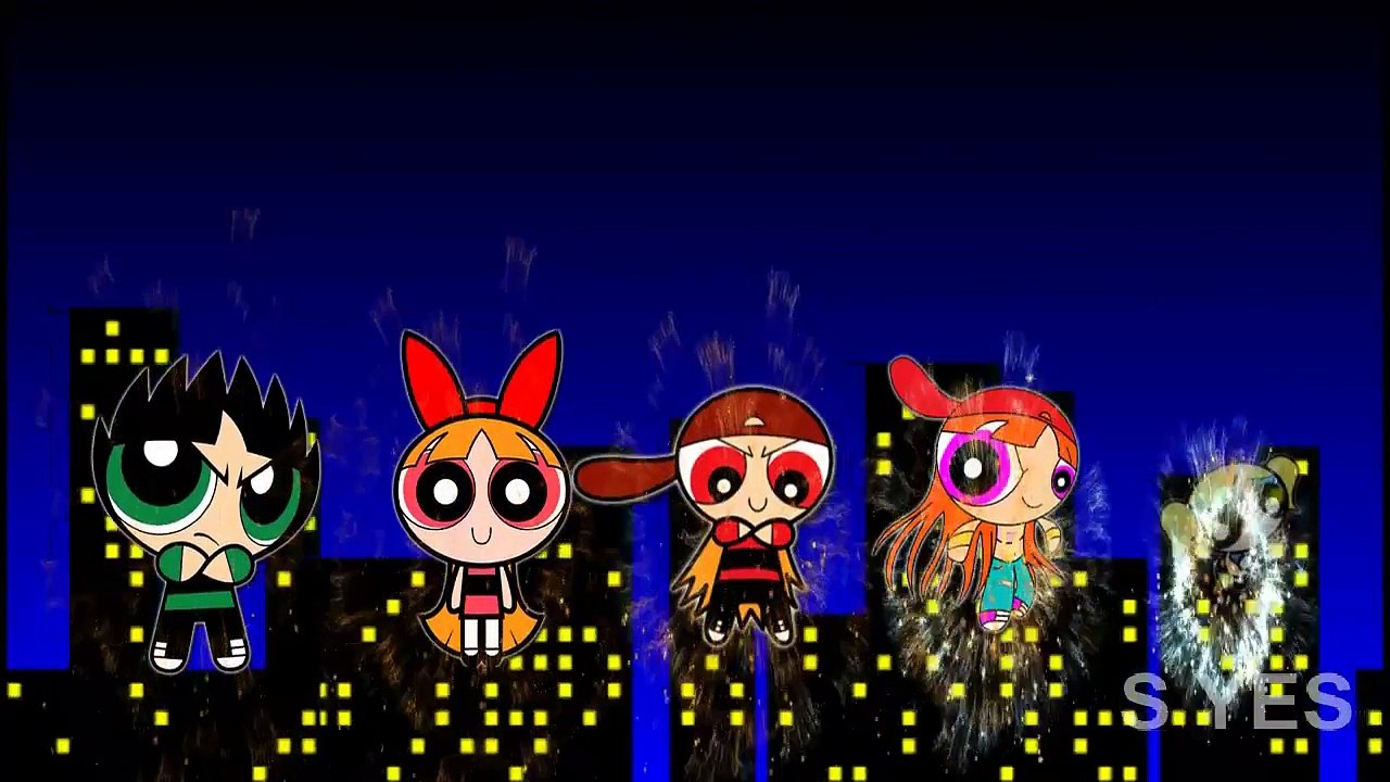 POWERPUFF GIRLS Nursery Rhymes for Children! | Powerpuff Girls Finger Family Song | Lil Ab