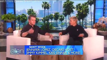 Matt Damon Interview Part 2 Feb 16 2017