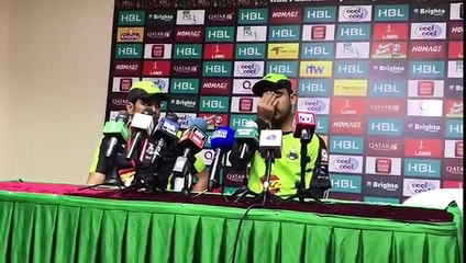 Match 8: Fakhar Zaman of Lahore Qalandars press conference