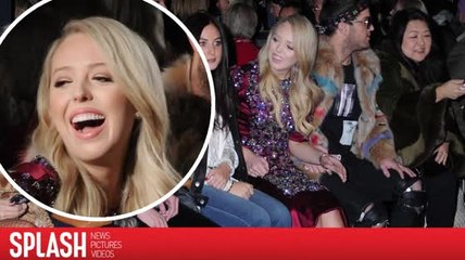 Bastante gente quiso sentarse al lado de Tiffany Trump en el NYFW