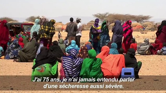 La sécheresse force les Somaliens à fuir leurs habitations