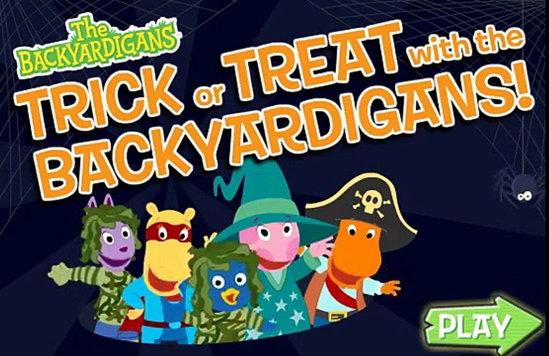 Soñadores Dulces o cosas desagradables halloween party | The Backyardigans Trick or Treat