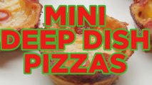 How to Make Mini Deep-Dish Pizzas – Full Step-by-Step Video Recipe