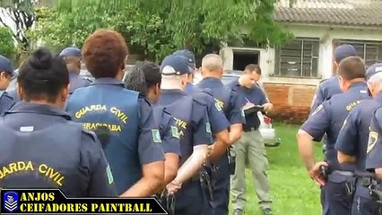 GCF Eliana fala sobre o Curso de CQB da Guarda Civil de Piracicaba
