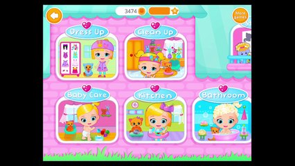 Lily & Kitty Baby Doll House - Little Girl & Cute Kitten Care iPad Gameplay #2