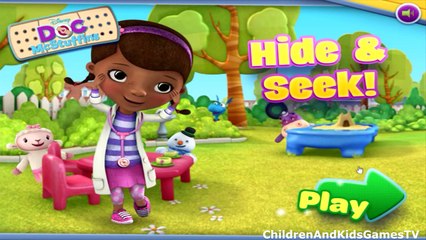 Kid Video - Doc Mcstuffins Hide And Seek Game