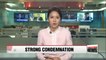 S. Korea, U.S. and Japan slam N. Korea for ballistic missile launch