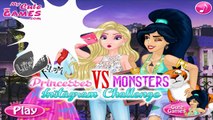 Disney Princesses VS Monsters High Girls - Selfie Challenge - Dress Up Games For Girls HD