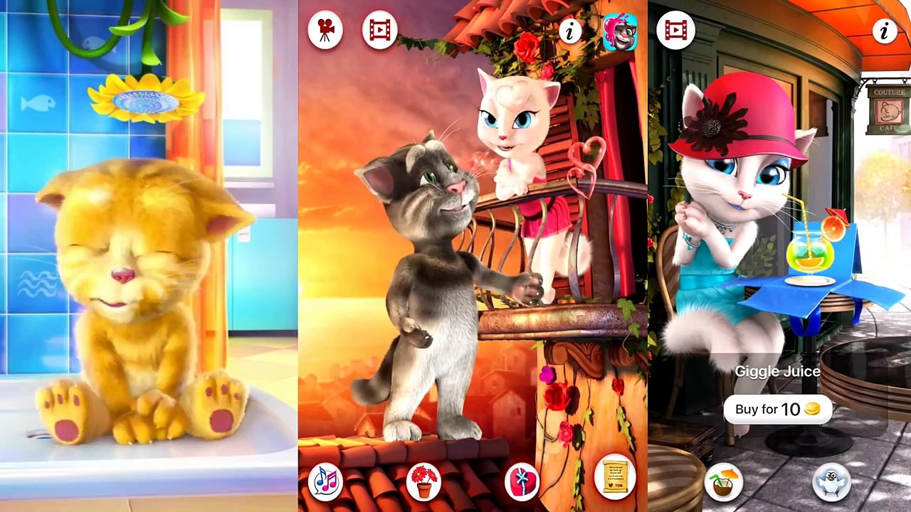 Talking Tom and Friends Finger Family Song Mega Compilation